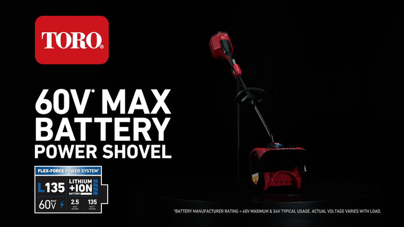 60V MAX Power Shovel Teaser